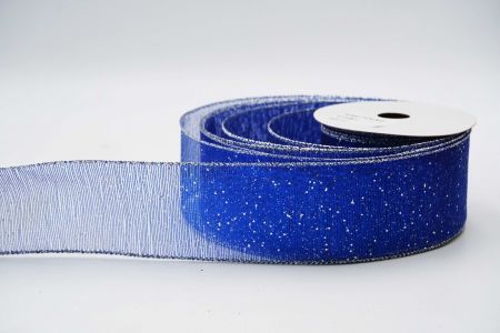 Fita Metálica com Glitter_KF7339G-4_azul marinho